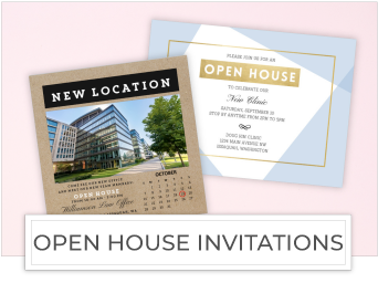 Open House Invitations
