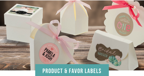 Product & Favor Labels