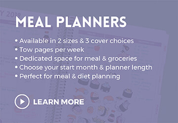 Meal Planners | Purple Trail