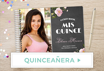 Create Quinceanera Guest Books