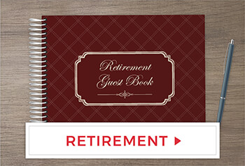 Create Retirement Guest Books