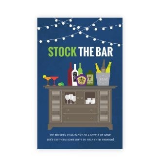 Stock The Bar Housewarming Invitation